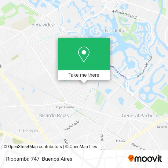 Riobamba 747 map