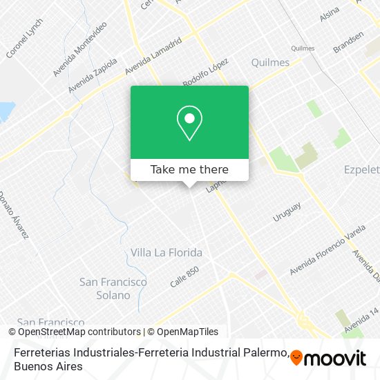 Ferreterias Industriales-Ferreteria Industrial Palermo map