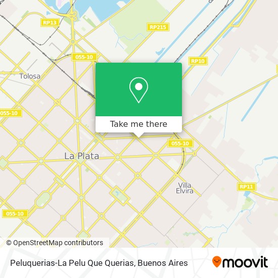 Peluquerias-La Pelu Que Querias map