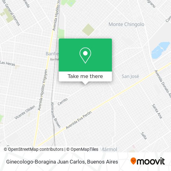 Ginecologo-Boragina Juan Carlos map