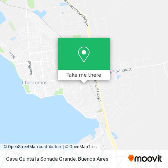 Casa Quinta la Sonada Grande map
