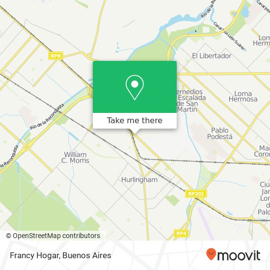 Francy Hogar map