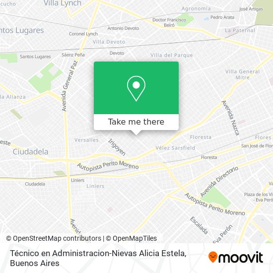 Técnico en Administracion-Nievas Alicia Estela map