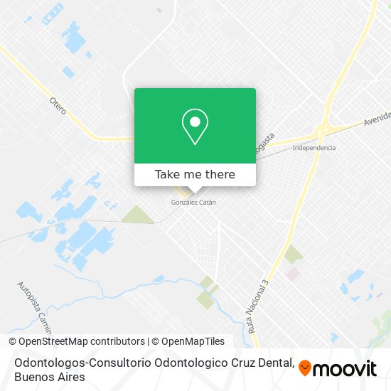 Odontologos-Consultorio Odontologico Cruz Dental map