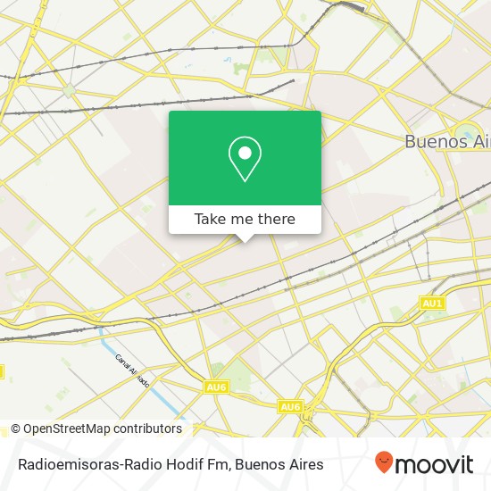 Mapa de Radioemisoras-Radio Hodif Fm