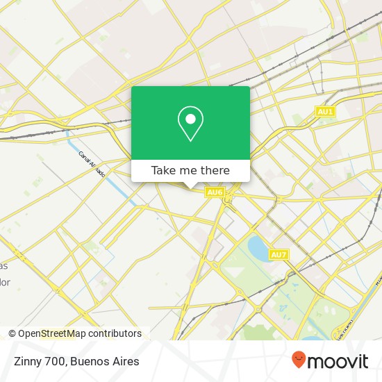 Zinny 700 map