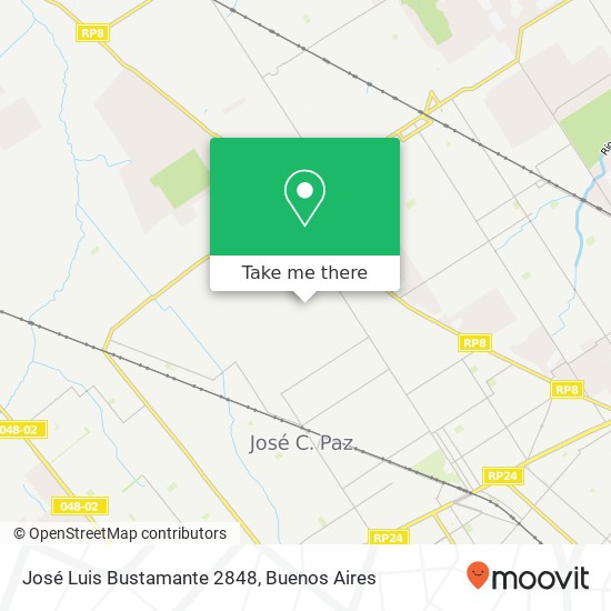 José Luis Bustamante 2848 map