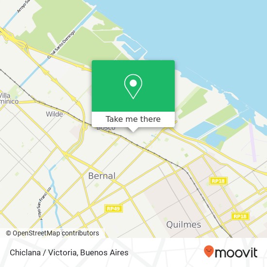 Mapa de Chiclana / Victoria