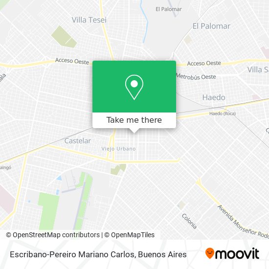 Escribano-Pereiro Mariano Carlos map