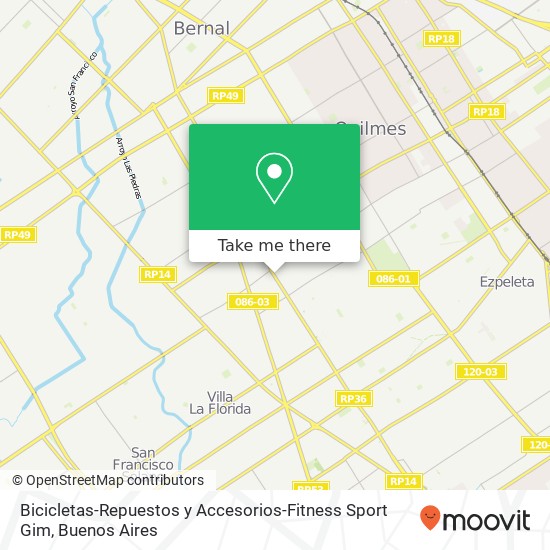 Bicicletas-Repuestos y Accesorios-Fitness Sport Gim map
