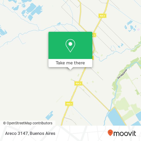 Areco 3147 map
