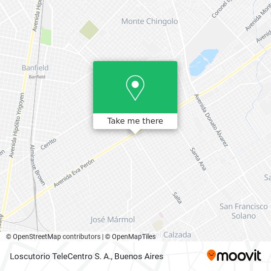 Loscutorio TeleCentro S. A. map