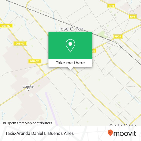 Taxis-Aranda Daniel L map
