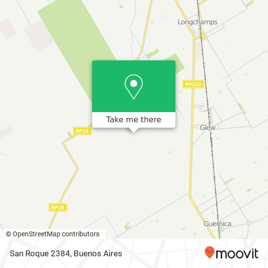 San Roque 2384 map