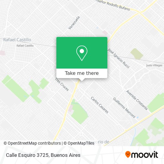 Calle Esquiro 3725 map