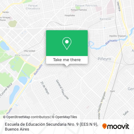 Escuela de Educación Secundaria Nro. 9 (EES N 9) map