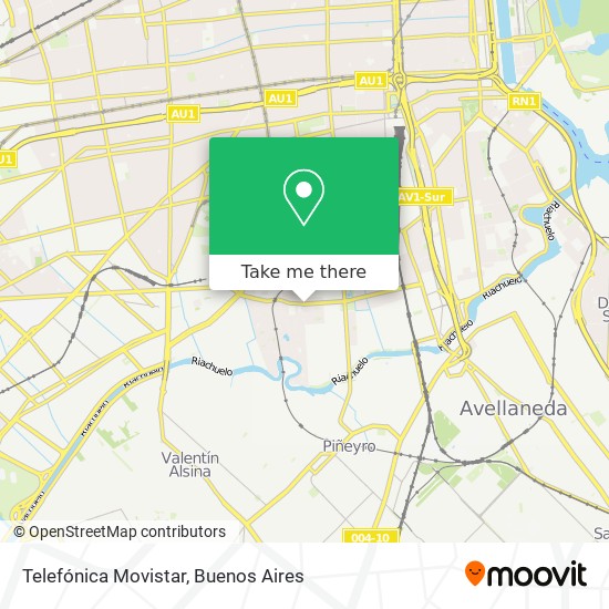 Telefónica Movistar map