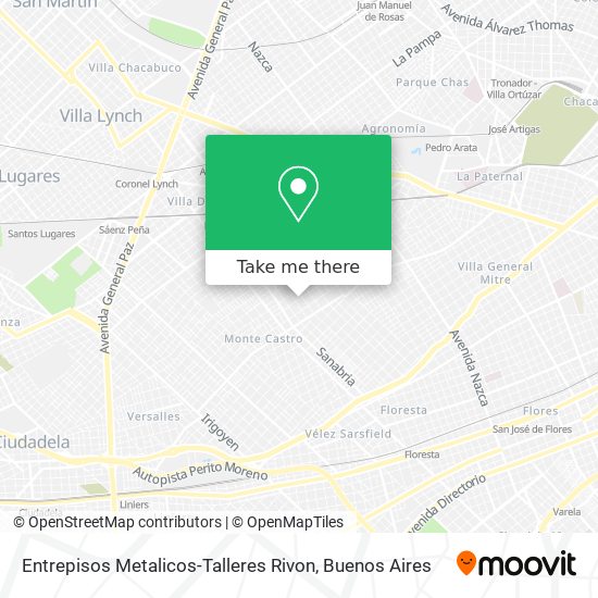 Entrepisos Metalicos-Talleres Rivon map