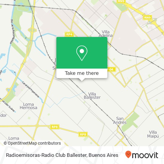 Radioemisoras-Radio Club Ballester map