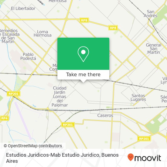 Estudios Juridicos-Mab Estudio Juridico map