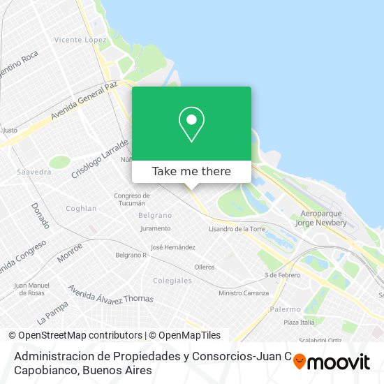 Administracion de Propiedades y Consorcios-Juan C Capobianco map