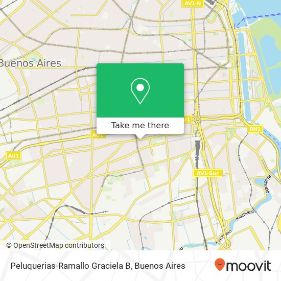 Peluquerias-Ramallo Graciela B map