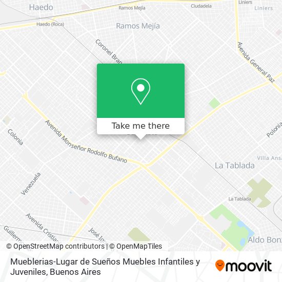 Mueblerias-Lugar de Sueños Muebles Infantiles y Juveniles map