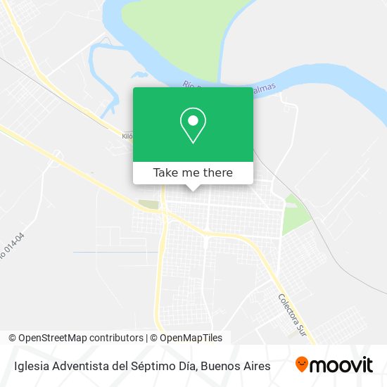 Mapa de Iglesia Adventista del Séptimo Día