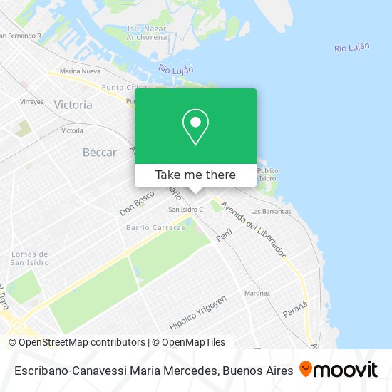 Mapa de Escribano-Canavessi Maria Mercedes