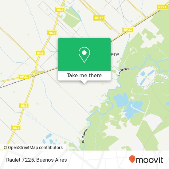 Raulet 7225 map