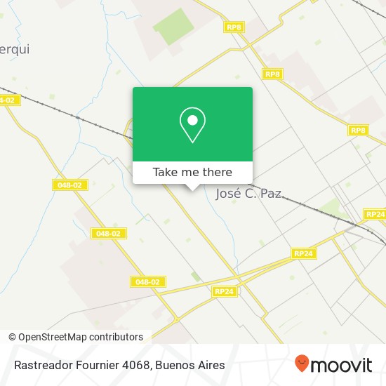 Rastreador Fournier 4068 map