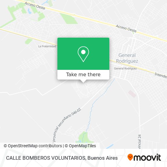 Mapa de CALLE BOMBEROS VOLUNTARIOS