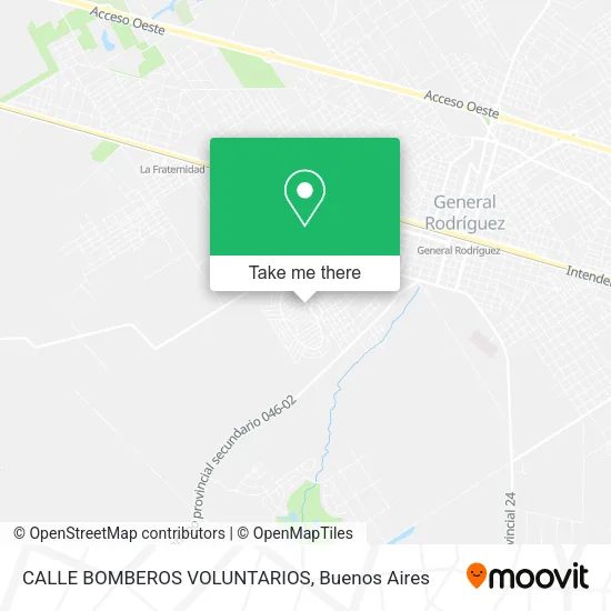 CALLE BOMBEROS VOLUNTARIOS map