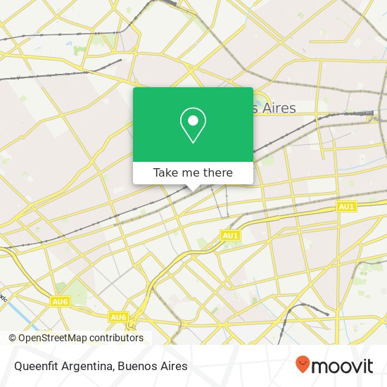 Queenfit Argentina map