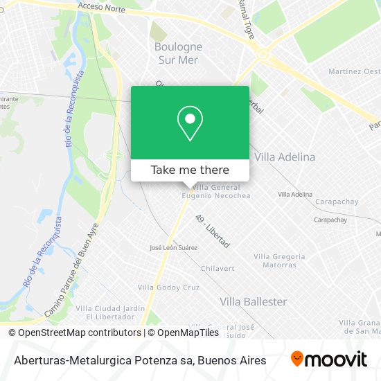 Mapa de Aberturas-Metalurgica Potenza sa