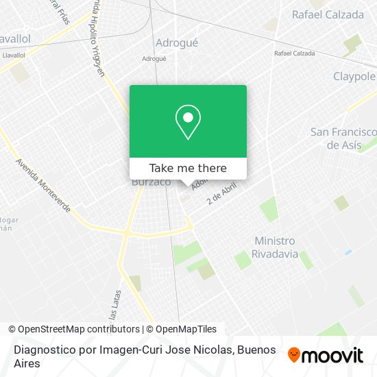Mapa de Diagnostico por Imagen-Curi Jose Nicolas