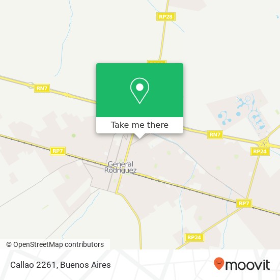 Callao 2261 map