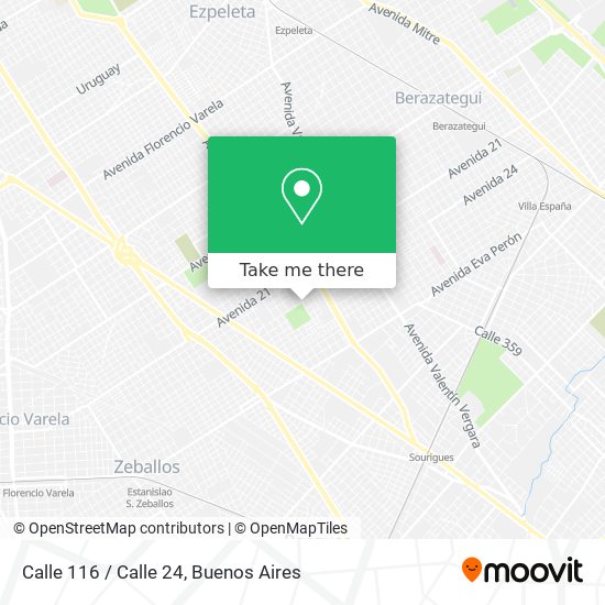 Calle 116 / Calle 24 map