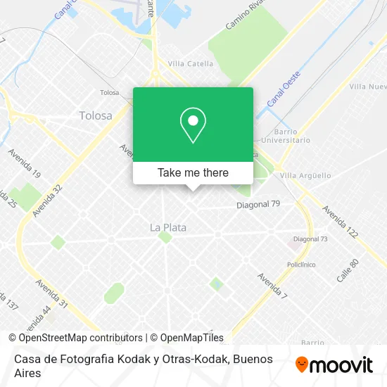 Mapa de Casa de Fotografia Kodak y Otras-Kodak