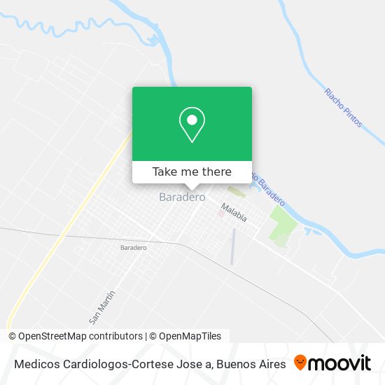 Mapa de Medicos Cardiologos-Cortese Jose a