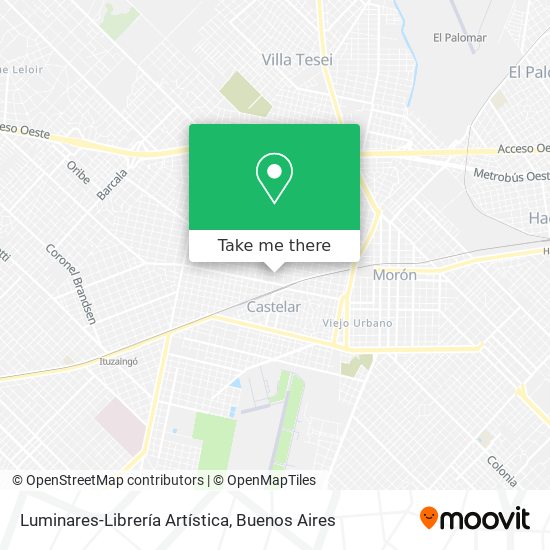 Mapa de Luminares-Librería Artística