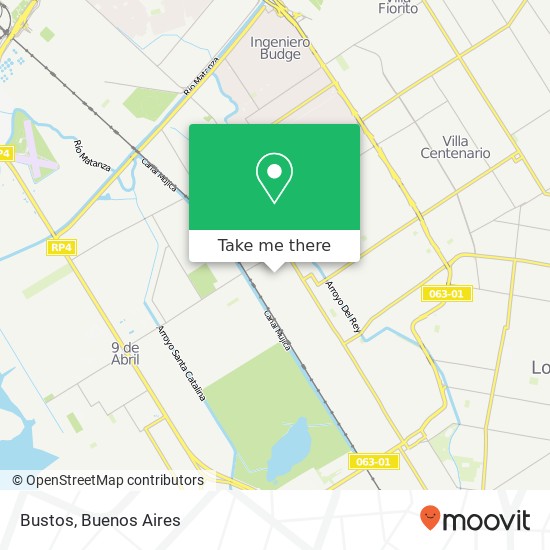 Bustos map