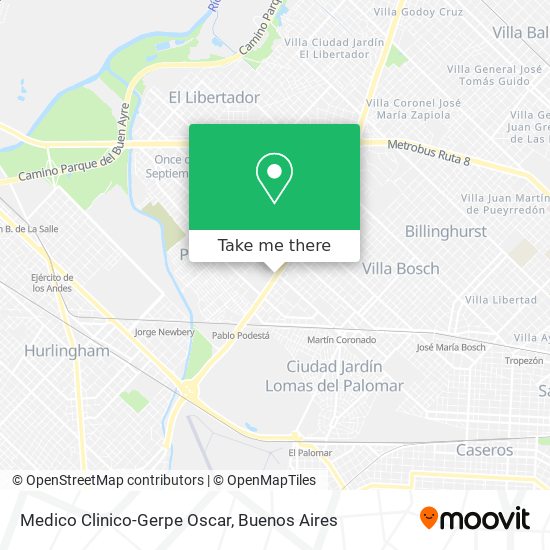 Medico Clinico-Gerpe Oscar map