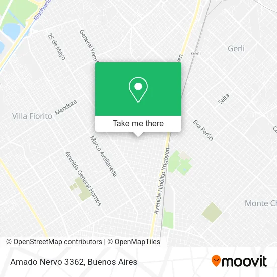 Mapa de Amado Nervo 3362
