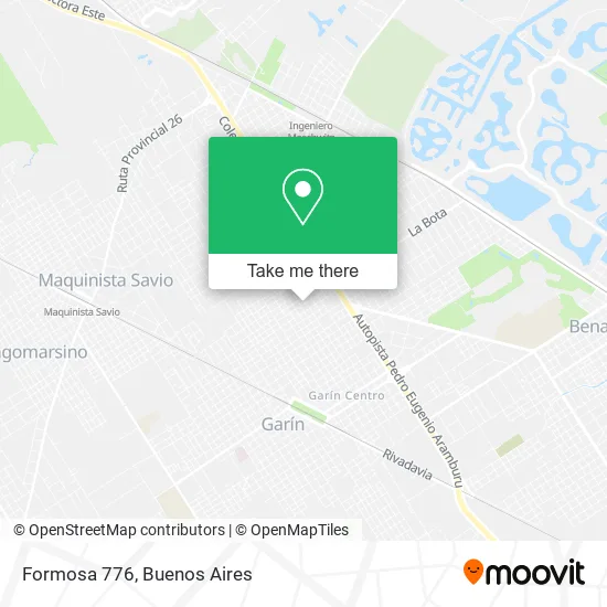 Mapa de Formosa 776