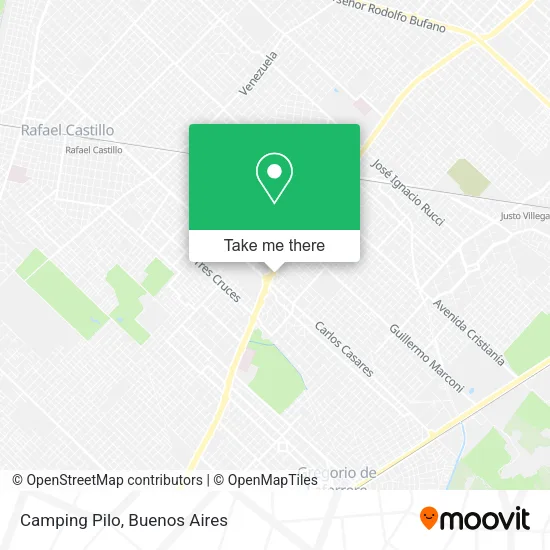 Camping Pilo map