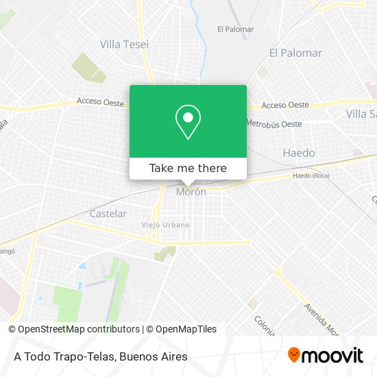 A Todo Trapo-Telas map