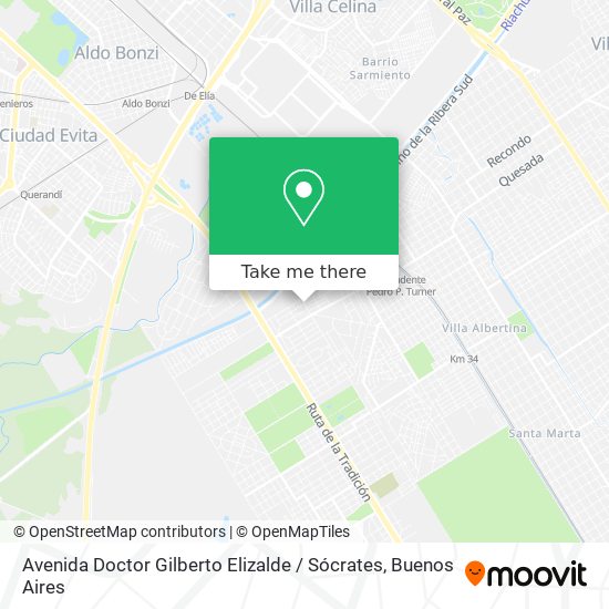 Avenida Doctor Gilberto Elizalde / Sócrates map