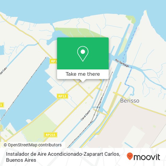 Instalador de Aire Acondicionado-Zaparart Carlos map