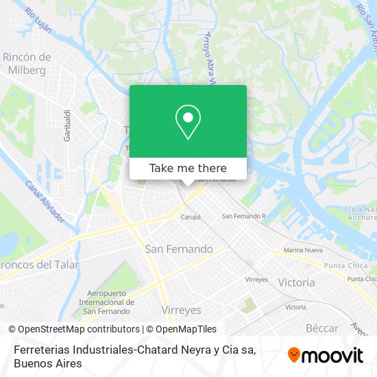 Ferreterias Industriales-Chatard Neyra y Cia sa map